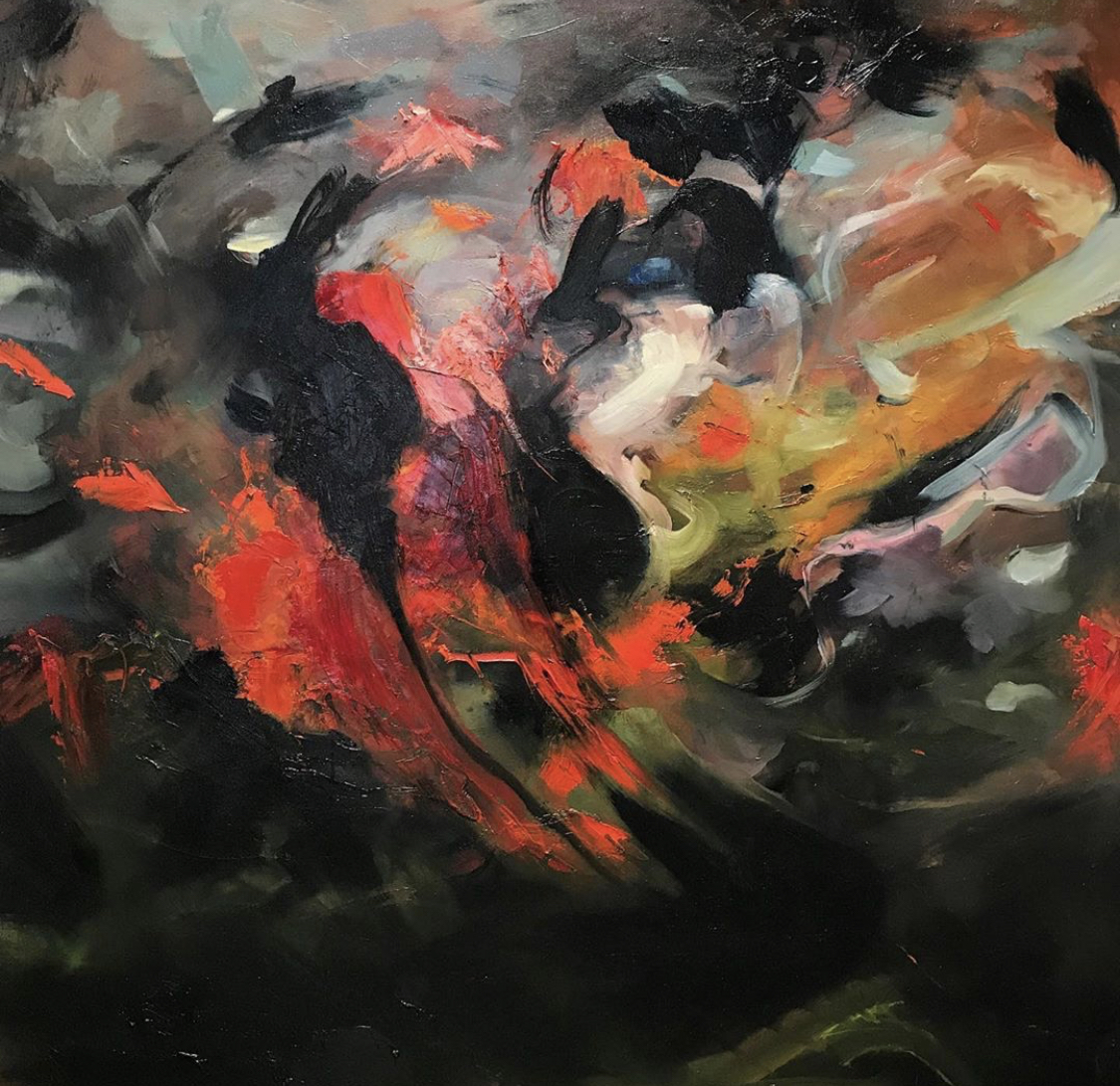 Potpourri oil on canvas 100x100cm 2019